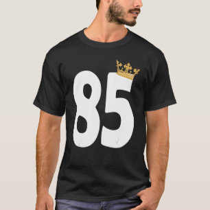 Camiseta Aniversário Raparigas 85ª Festa, 85 Anos, Coroa De