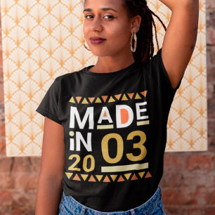 Camiseta Aniversário - Retrô Personalizado Feito Em T-Shirt