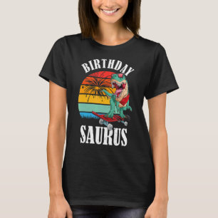 Camiseta Aniversário Surus Festivo Dinossauro