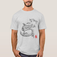 Aniversário T2 do Dragão Chinês de Pintura Origina