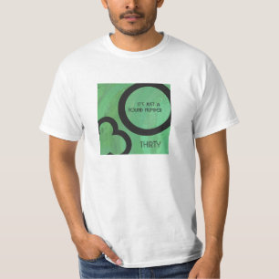 Camiseta Aniversário verde de 30 décadas