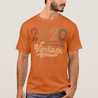 Camiseta Aniversário Vintage 2020 vintage