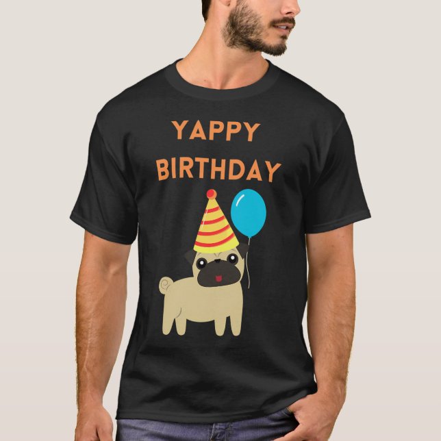 Camiseta Aniversário Yappy (Frente)