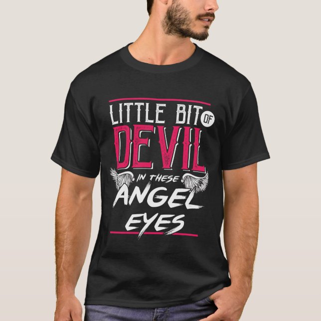 Camiseta Anjinho e travesso (Frente)