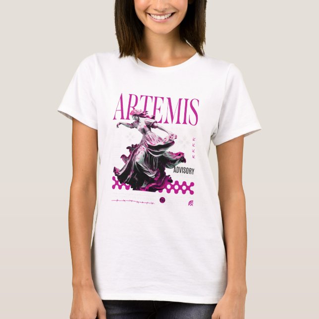 Camiseta anjo artemis (Frente)