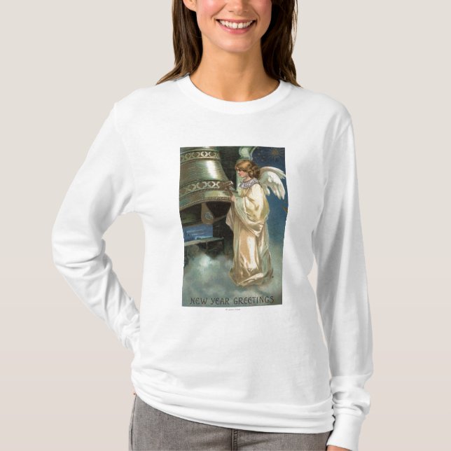 Camiseta Anjo Bell impressionante com malho (Frente)