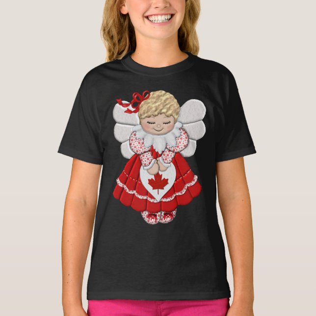 Camiseta Anjo canadense (Frente)