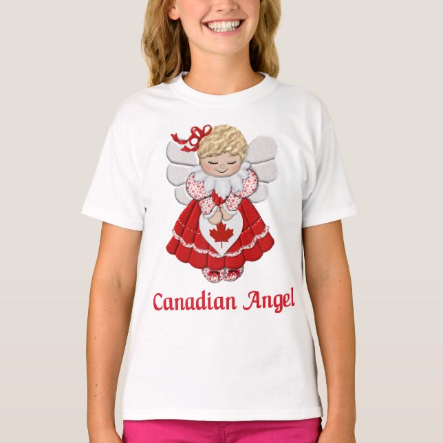 Camiseta Anjo canadense (Frente)