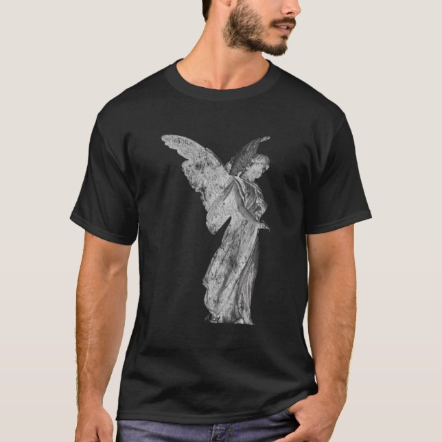 Camiseta Anjo Clássico com Traje de Anjo (Frente)