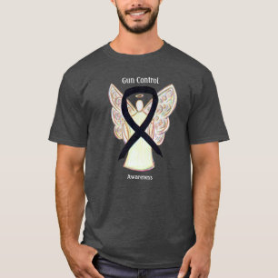 Camiseta Anjo com Fita de Conscientização Controle