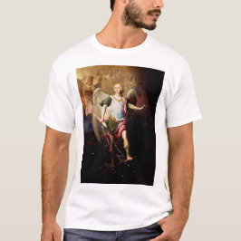 Camiseta Anjo da guarda por Vladimir Borovikovsky