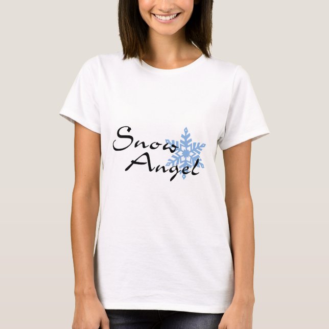 Camiseta Anjo da neve (Frente)