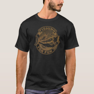 Camiseta Anjo da Pesca por Diversão