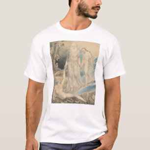 Camiseta Anjo da presença divina que traz a véspera a Adam
