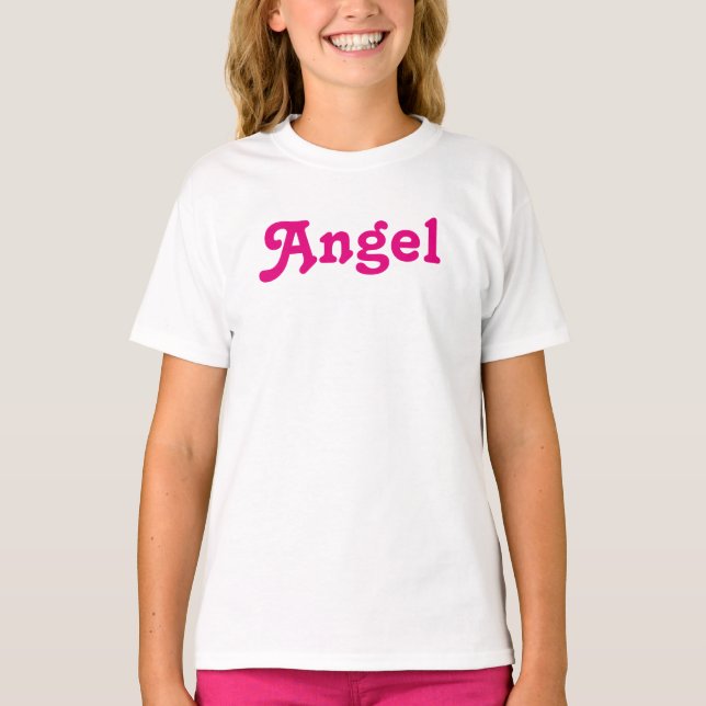 Camiseta Anjo das Garotas de Vestuário (Frente)