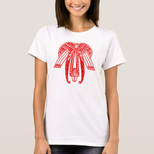Camiseta Anjo de Natal Art Deco