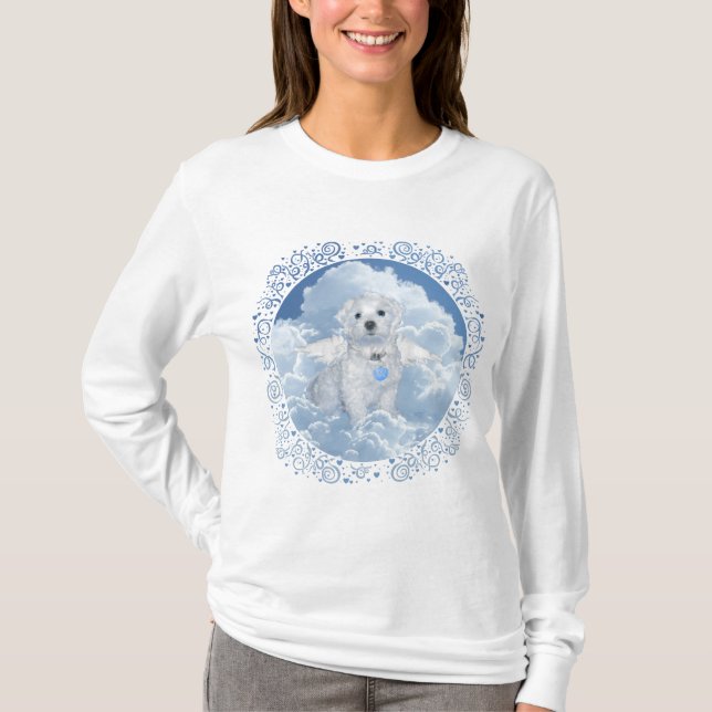 Camiseta Anjo de Resgate Maltês (Frente)