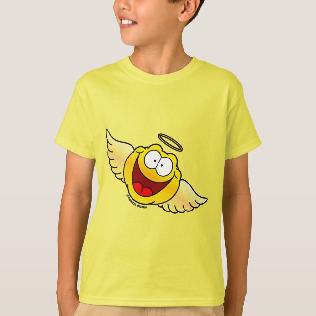 Camiseta Anjo de Rosto Feliz (Frente)