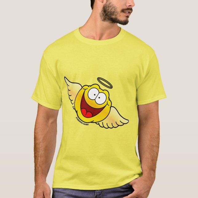 Camiseta Anjo de Rosto Feliz (Frente)