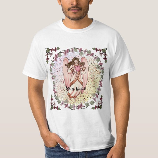 Camiseta Anjo do Amor Cristão  (Frente)