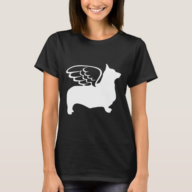 Camiseta Anjo do Cão Corgi (Frente)