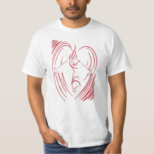 Camiseta Anjo do coração - T básico