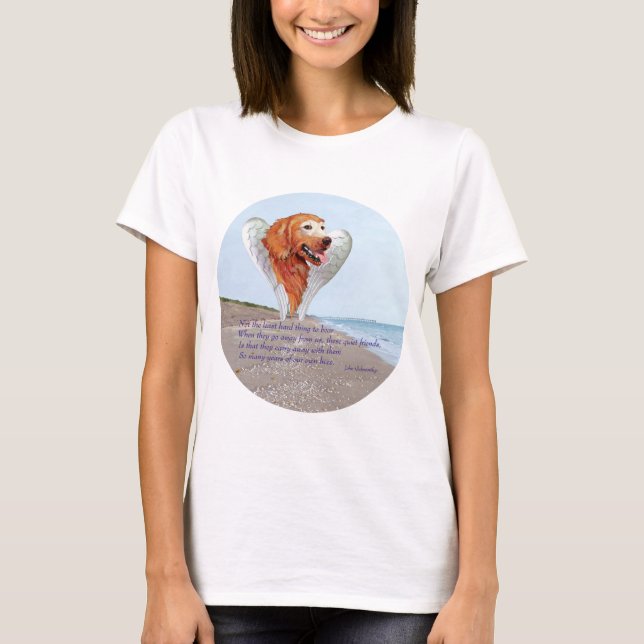 Camiseta Anjo do Golden Retriever (Frente)