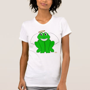 Camiseta Anjo do Sapo Verde Sorridente do bobo