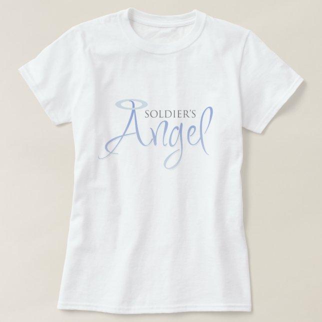 Camiseta Anjo do Soldado (Frente do Design)