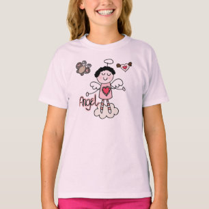 Camiseta Anjo dos desenhos animados