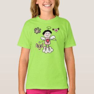 Camiseta Anjo dos desenhos animados