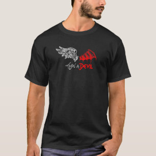 Camiseta Anjo E Diabo Anjo E Design