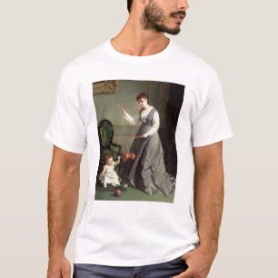 Camiseta "Anjo e diabo" ou "jogo do diábolo
