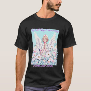 Camiseta Anjo Enfermeira Nem Todos os Anjos Têm Asas Design