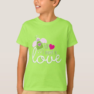 Camiseta Anjo Engraçado - Tudo Que Conheço É Amor 2