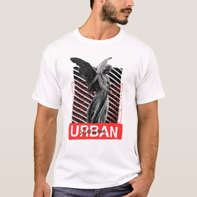 Camiseta Anjo Escuro: Abrace o puro (Frente)
