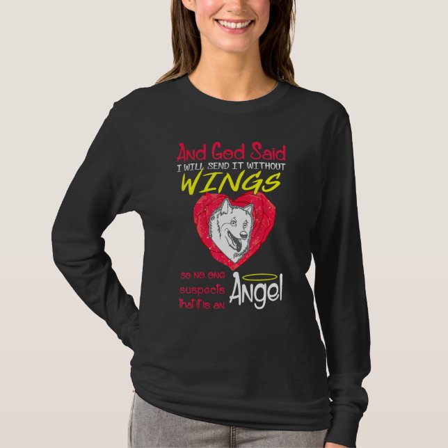 Camiseta Anjo Eskimo Americano sem Pet das Asas (Frente)