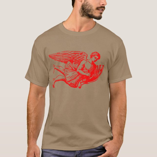 Camiseta Anjo Musical Voador (Frente)
