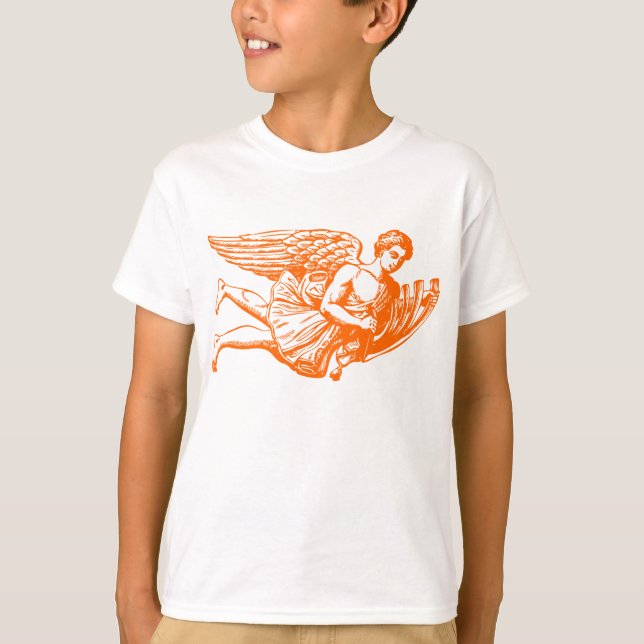 Camiseta Anjo Musical Voador (Frente)