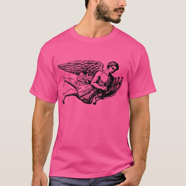 Camiseta Anjo Musical Voador (Frente)