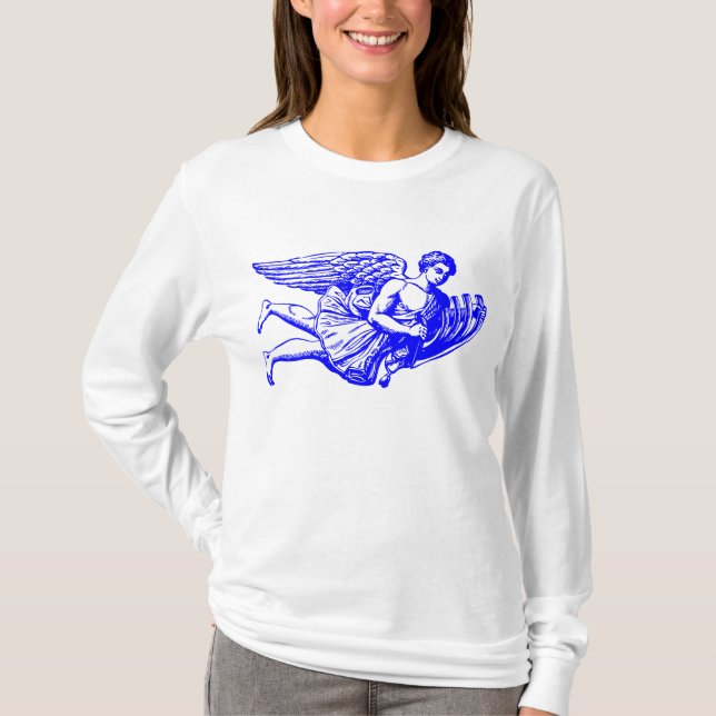 Camiseta Anjo Musical Voador (Frente)