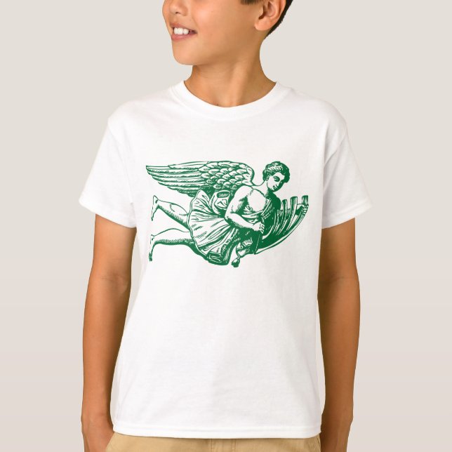 Camiseta Anjo Musical Voador (Frente)
