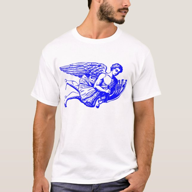 Camiseta Anjo Musical Voador (Frente)