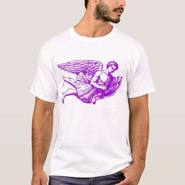 Camiseta Anjo Musical Voador (Frente)