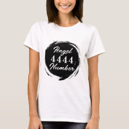 Camiseta Anjo Número "4444" T-Shirt
