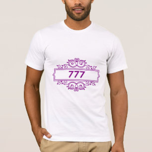 Camiseta anjo número 777 Numerologia