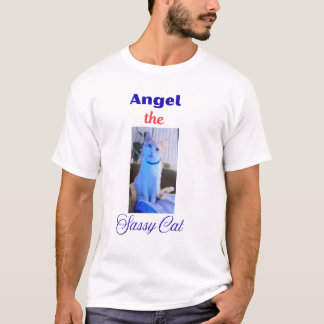 Camiseta Anjo o Gato Atrevido