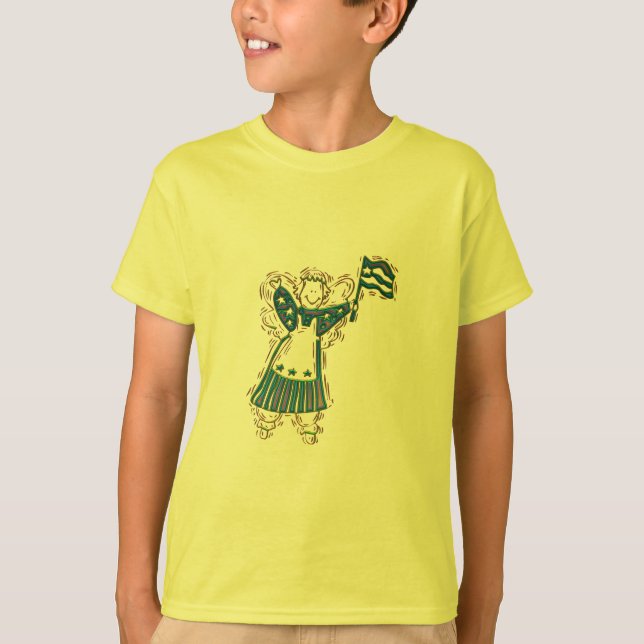 Camiseta Anjo Patriótico (Frente)