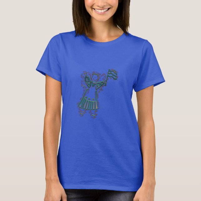 Camiseta Anjo Patriótico (Frente)