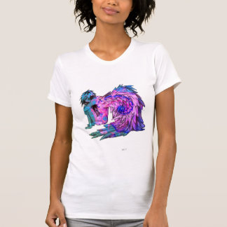 Camiseta Anjo psicadélico